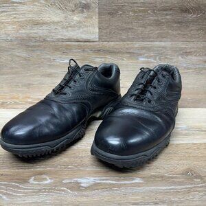 Footjoy Contour Series 54094 Black Leather Golf Cleats Men's Size 11.5